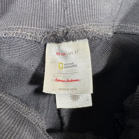 Hanna Andersson x National Geographic French Terry Sweatpants Sz 3T Space Theme - Picture 6 of 6